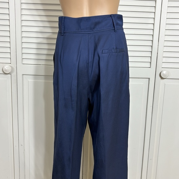 Fleur du Mal High Rise Pleated Trouser Pants Size 6 - Picture 9 of 16